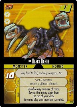 Dot Hack Black Death 4P1 Foil Card