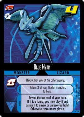 Dot Hack Blue Wyrm 4S84 Foil Card