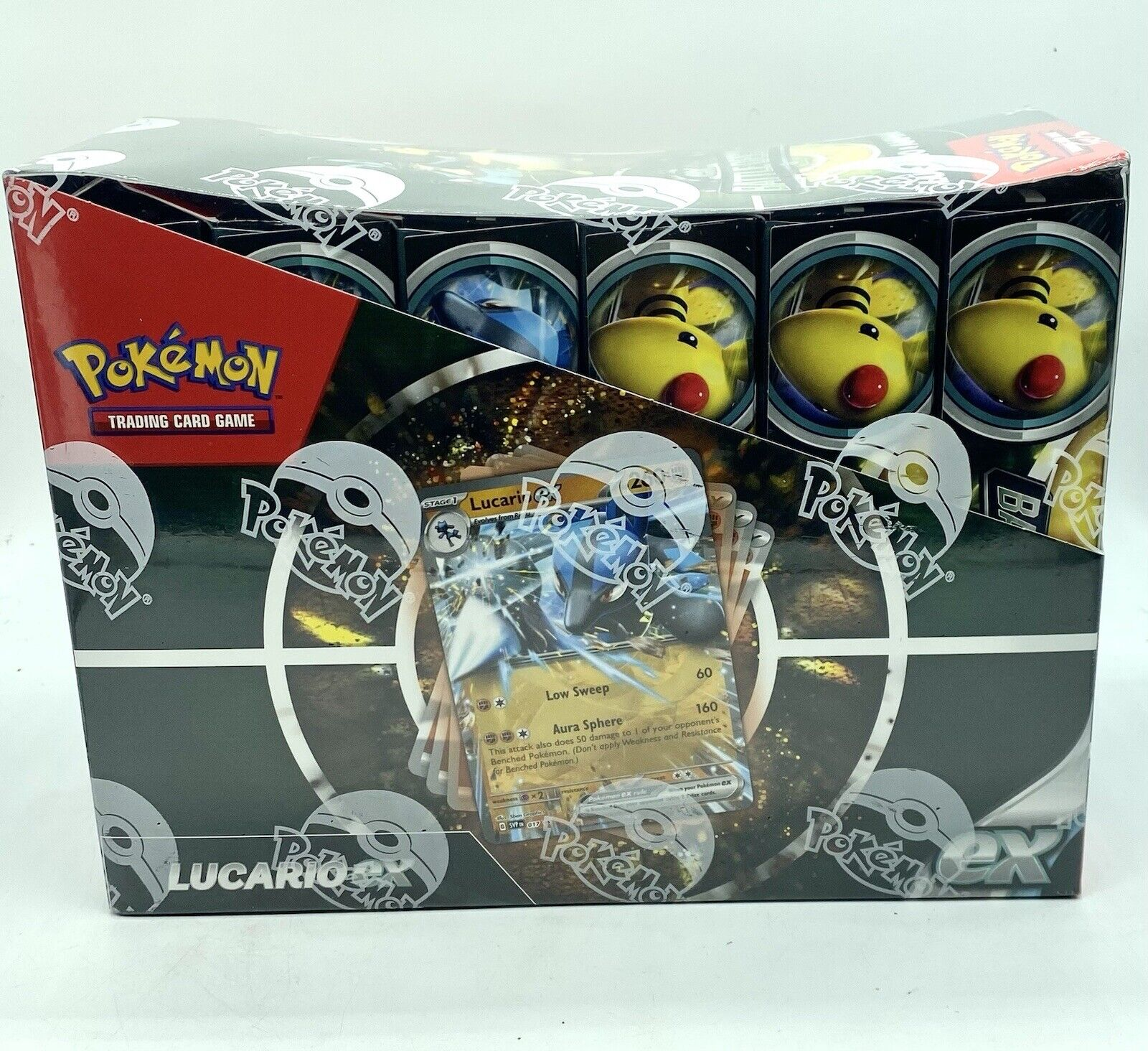 Pokemon Ampharos & Lucario  EX Battle Deck  6ct Case