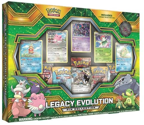 Pokemon Legacy Evolution Pin Collection Box