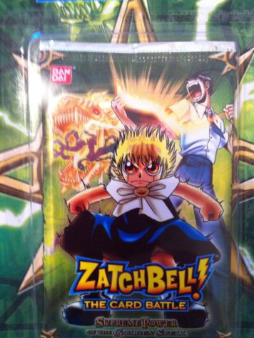 Zatchbell! Supreme Power of the Golden Spell Blister Box