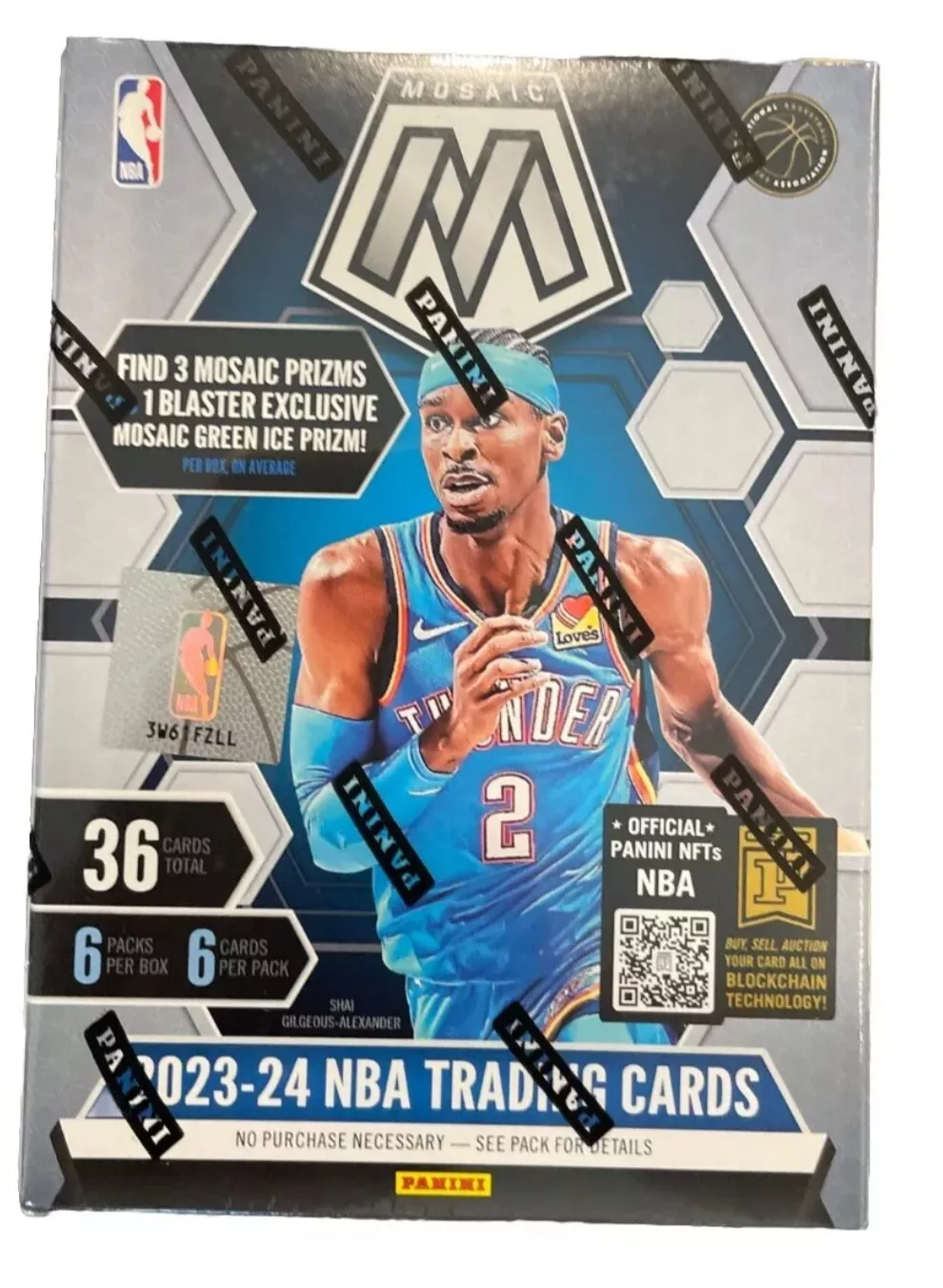 Basketball 2023-2024 Panini Mosaic Blaster Box (17084)