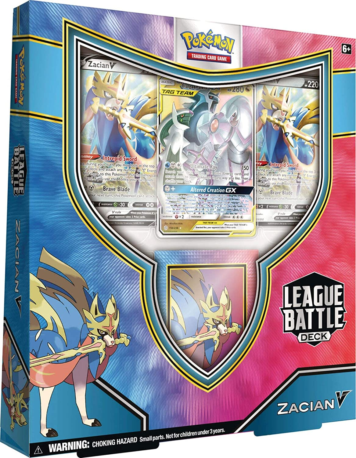 Pokemon Zacian League Battle Deck  6ct Case