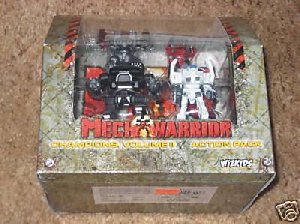 Mech Warrior Champions Action Pack Vol 1 & Vol 2 Lot