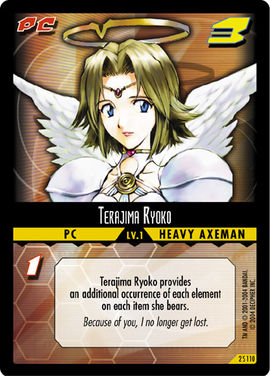 Dot Hack Terajima Ryoko 2S110 Foil Card