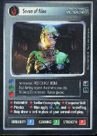 Star Trek Seven of Nine Reflections Case Insert Card