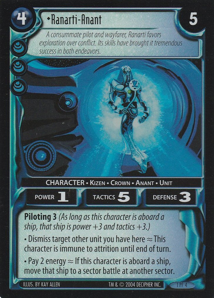 Wars TCG Promo Foil Aanarti-Anant Card 1PF4